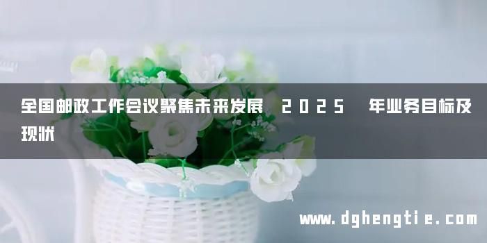 全国邮政工作会议聚焦未来发展 2025 年业务目标及现状